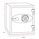 Phoenix FS1280 Series Fire Safes   FS1282E- DF - SafeInche