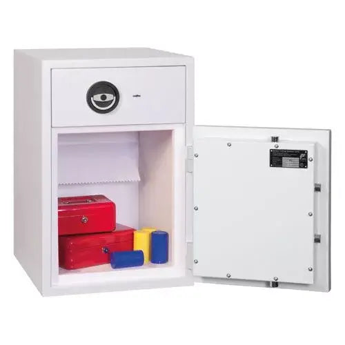 Phoenix HS1090 Series Deposit Safes HS1090ED- DF with secure compartment for cash storage.