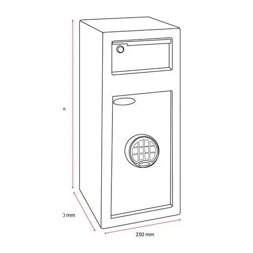 Phoenix SS0992 Series Deposit Safes SS0992ED- DF- SafeInche