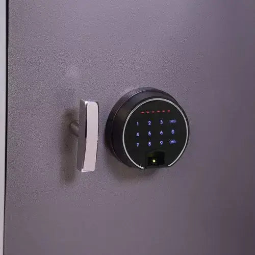 Phoenix SS0990 Series Deposit Safes SS0998FD- DF front loading safe digital lock close-up