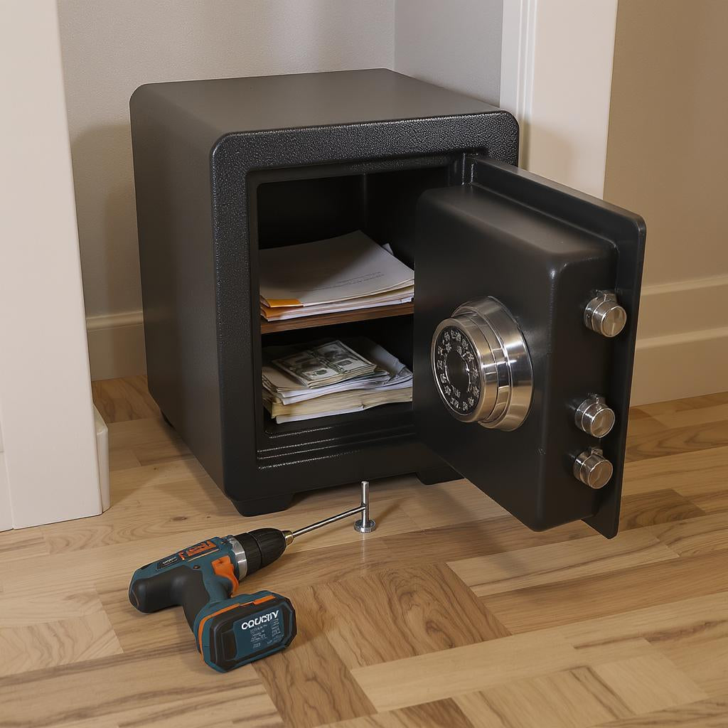 Can You Bolt a Safe to a Wooden Floor?